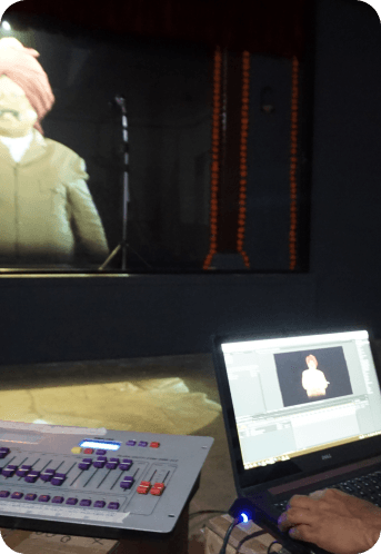 Holography Show Dr. B.R. Ambedkar's Speech - Image 1