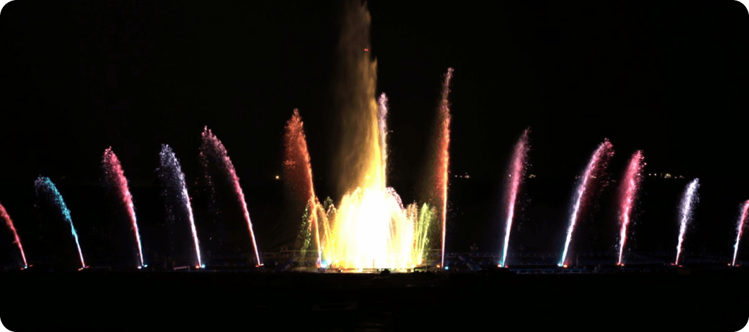 Water Fountain And Multimedia Show